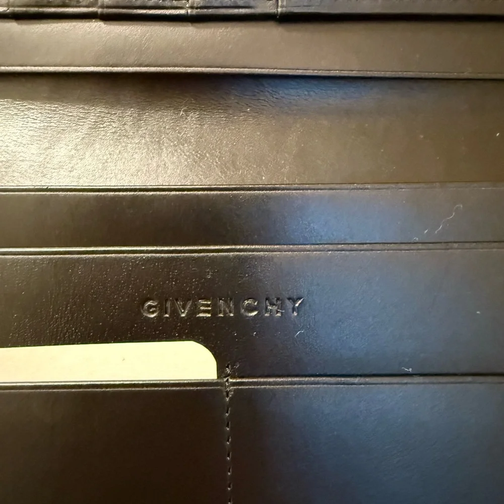 Givenchy Black Leather Long Wallet - Picture 4 of 5